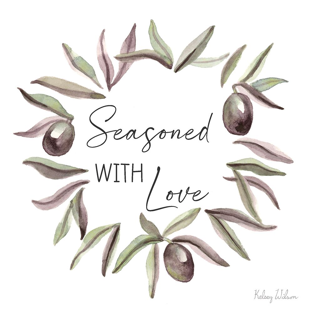Olive and Gold XIX art print by Kelsey Wilson for $57.95 CAD