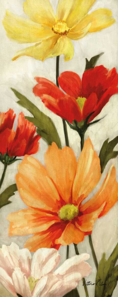 Spice Floral Panel II art print by Vittorio Milan for $57.95 CAD