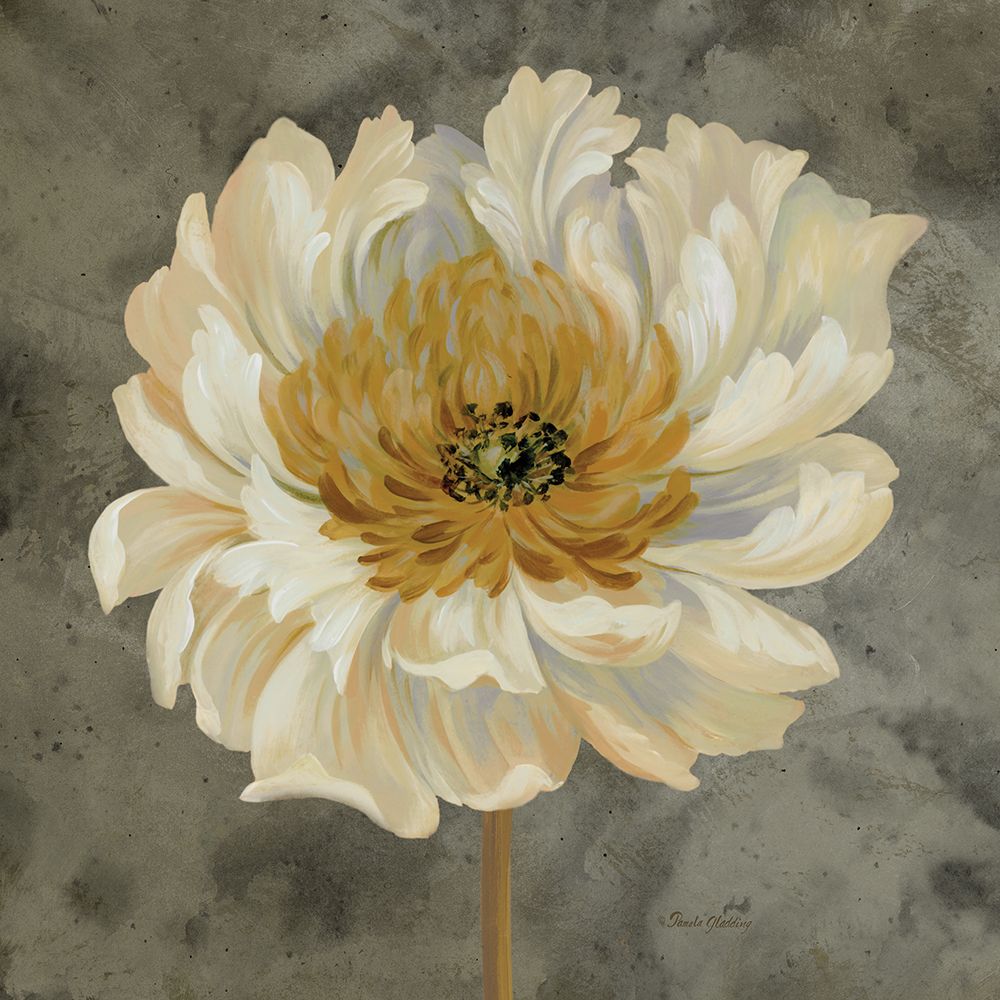 Pear Grey Floral Study II art print by Pamela Gladding for $57.95 CAD