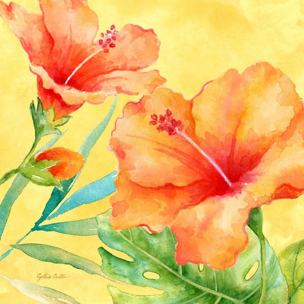 Tropical Paradise Brights II art print by Cynthia Coulter for $57.95 CAD