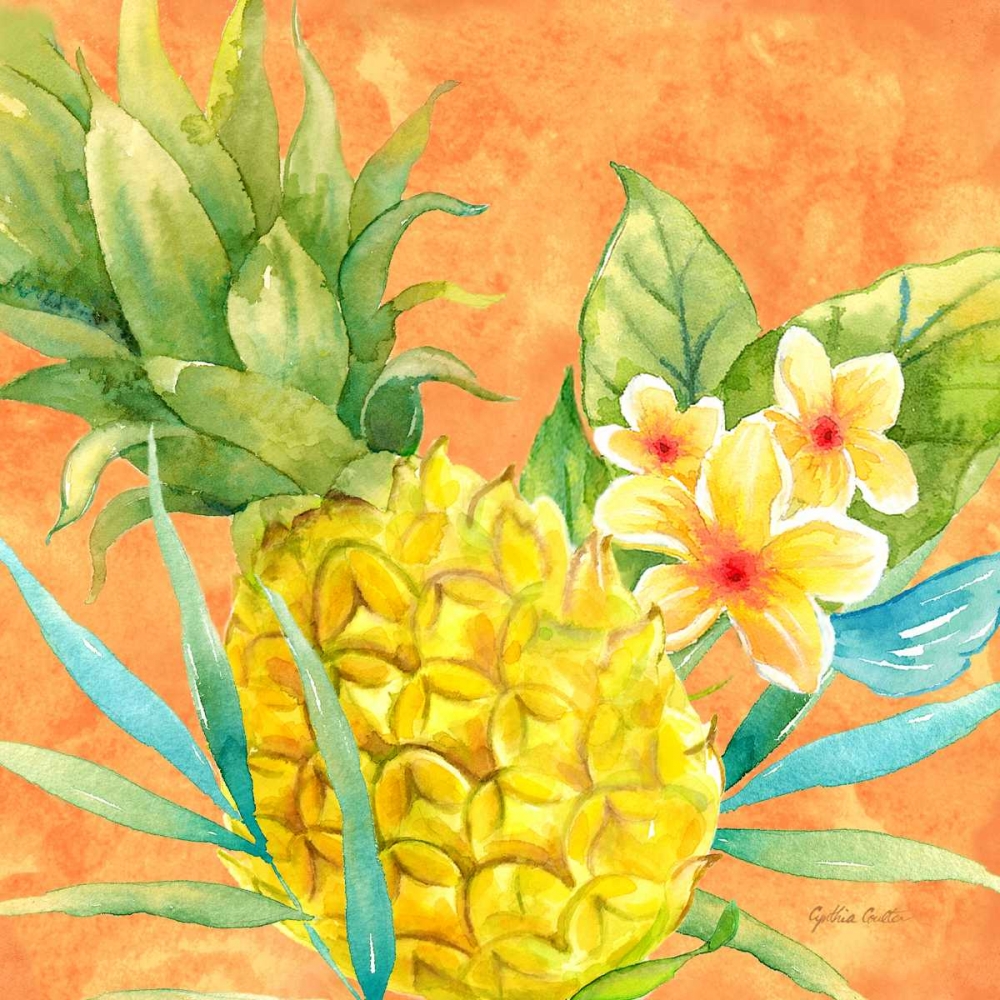 Tropical Paradise Brights III art print by Cynthia Coulter for $57.95 CAD