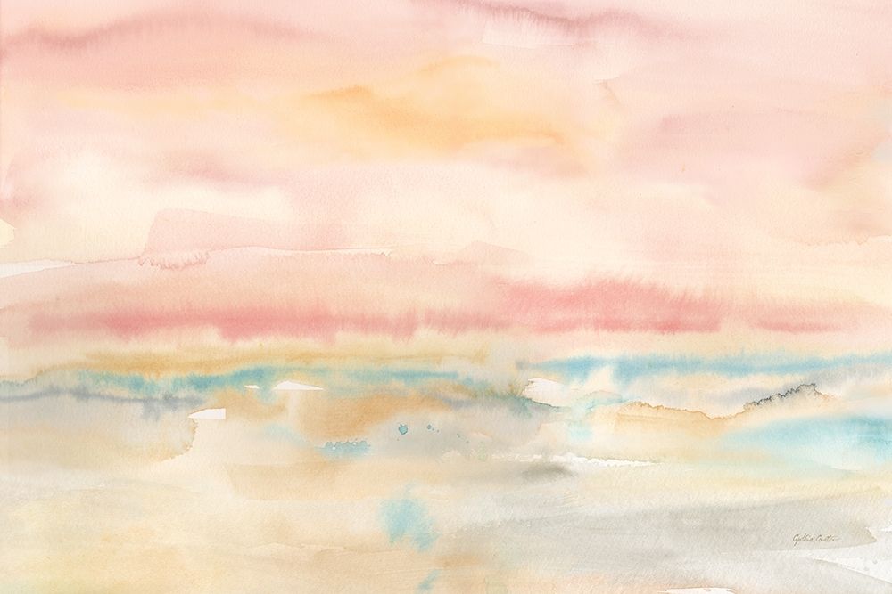 Blush Seascape art print by Cynthia Coulter for $57.95 CAD