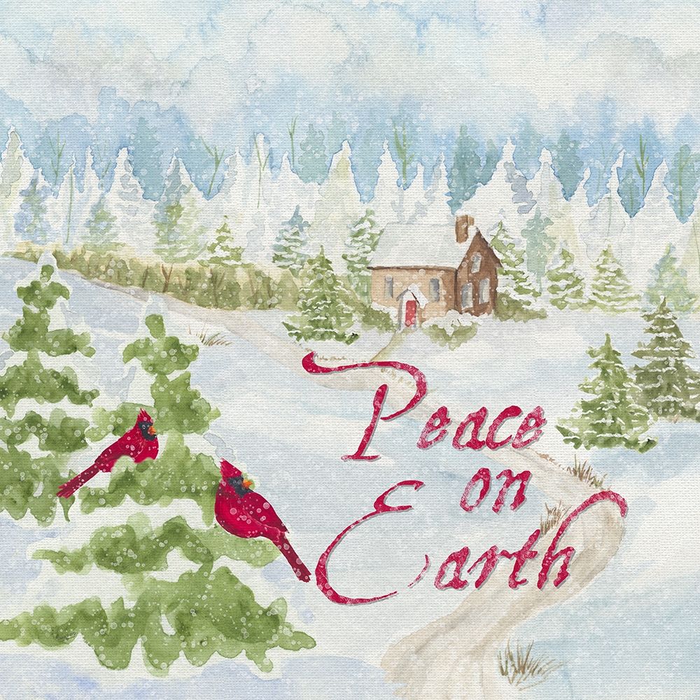 Christmas in the Country III Peace on Earth art print by Tara Reed for $57.95 CAD