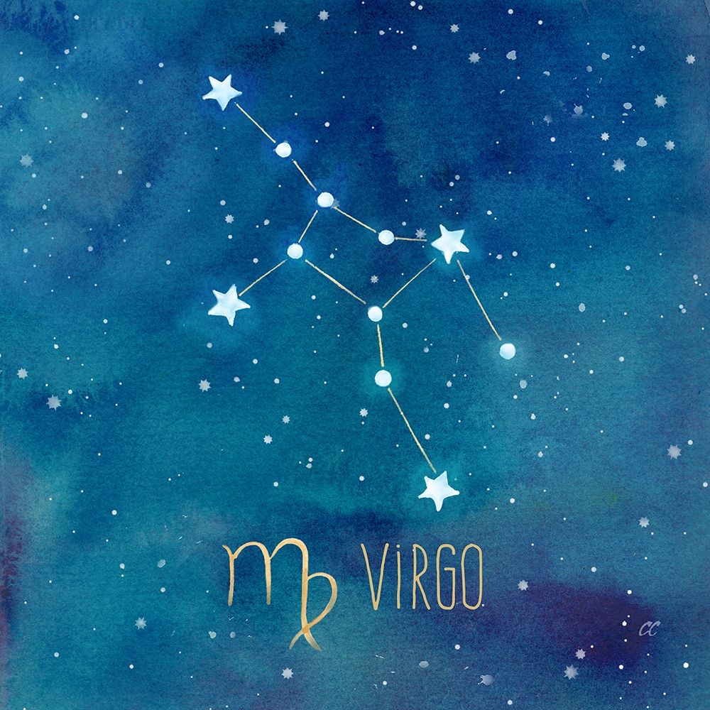Star Sign Virgo art print by Cynthia Coulter for $57.95 CAD