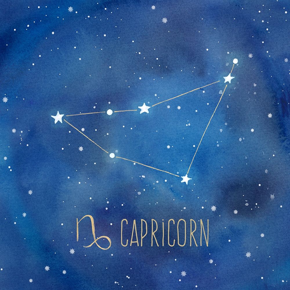 Star Sign Capricorn art print by Cynthia Coulter for $57.95 CAD