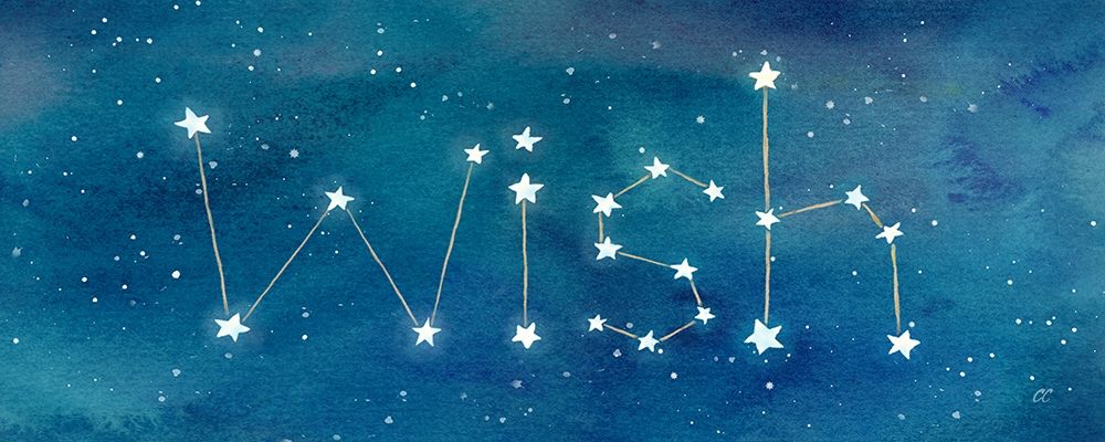 Star Sign Wish art print by Cynthia Coulter for $57.95 CAD
