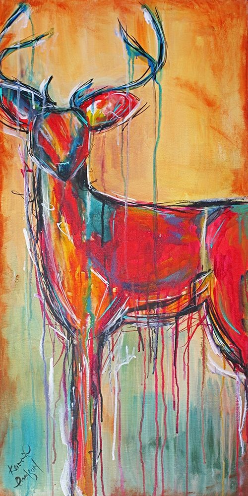 Buck art print by Karrie Evenson for $57.95 CAD