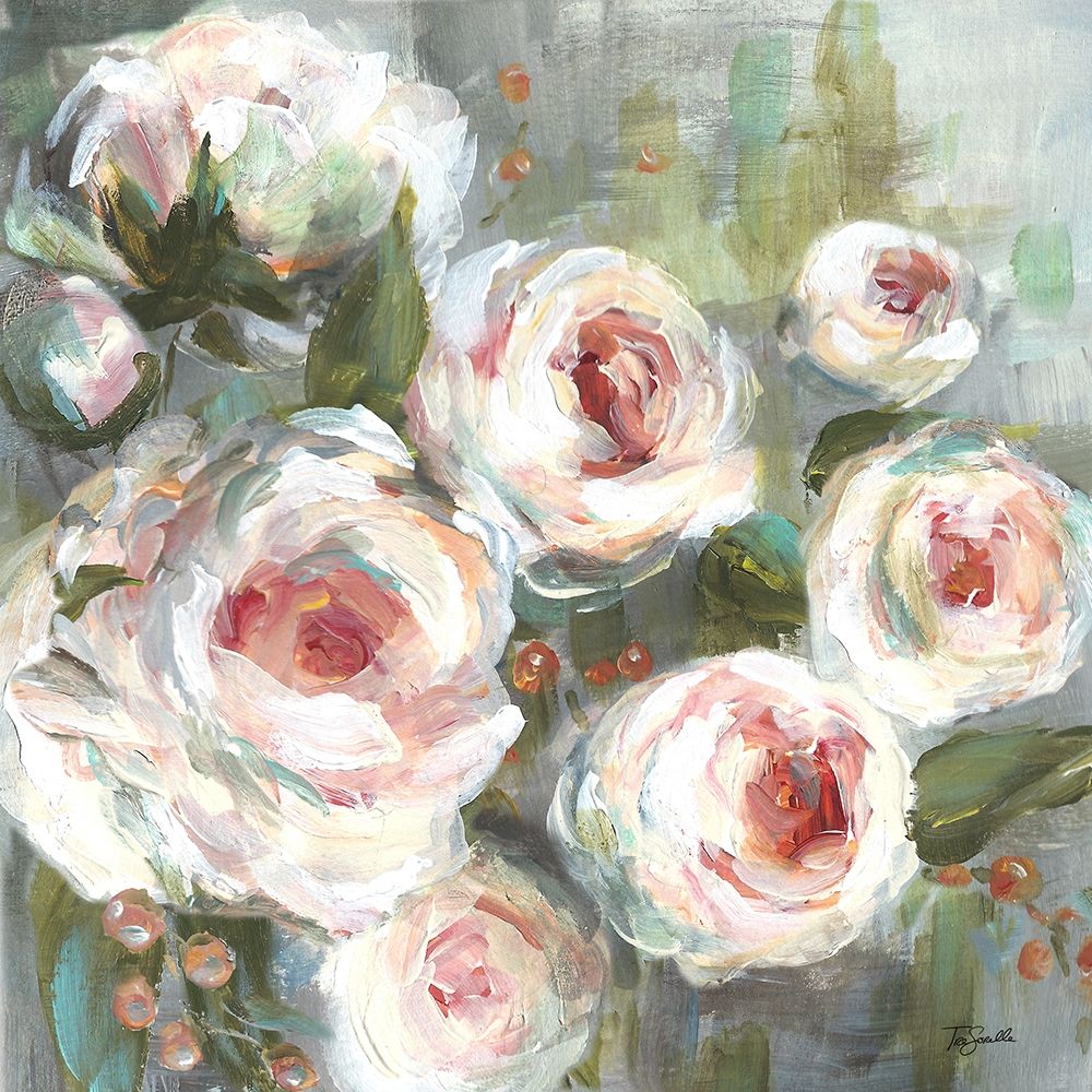 Pink Blooms II art print by Tre Sorelle Studios for $57.95 CAD