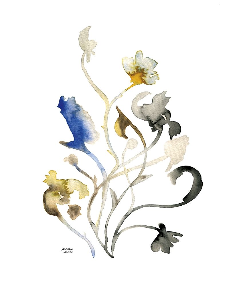 Watercolor Botanical II art print by Andrea Bijou for $57.95 CAD