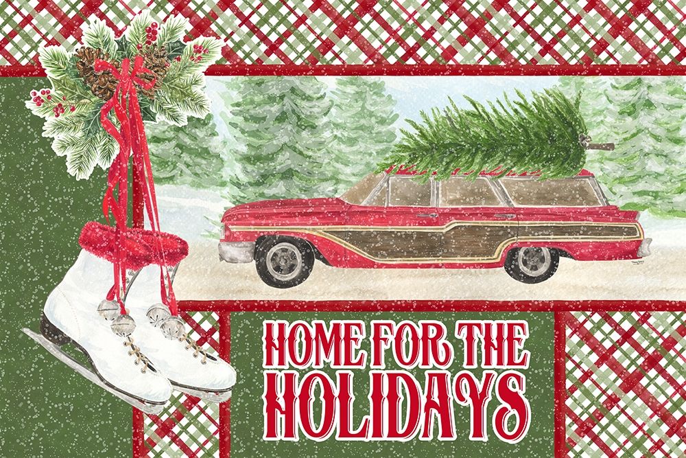 Sleigh Bells Ring-Home for the Holidays art print by Tara Reed for $57.95 CAD