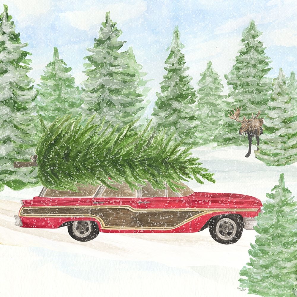 Sleigh Bells Ring IV-Tree Day art print by Tara Reed for $57.95 CAD