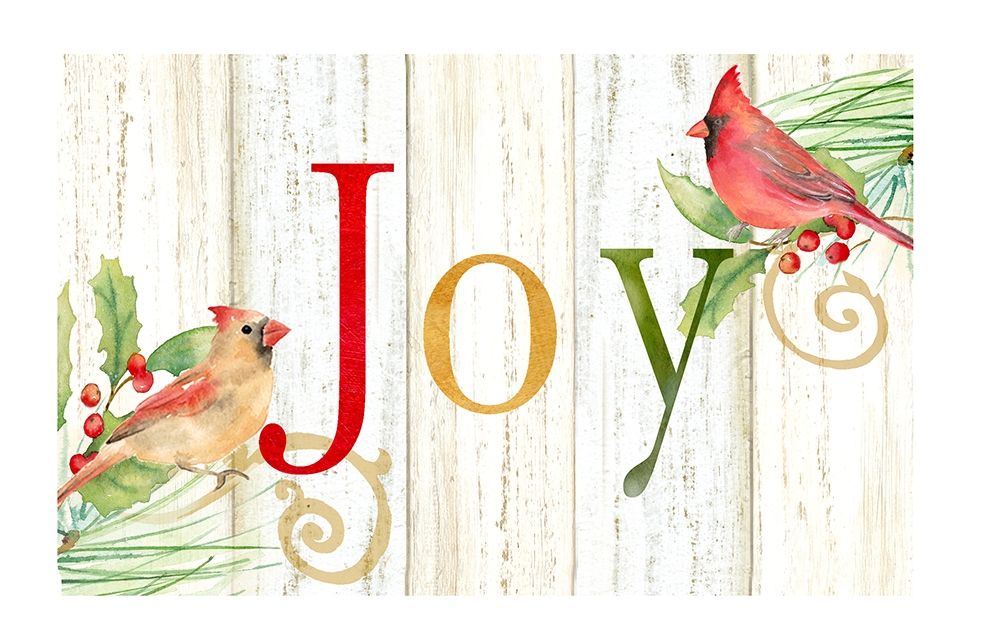 Joy Whitewash Wood sign art print by Cynthia Coulter for $57.95 CAD