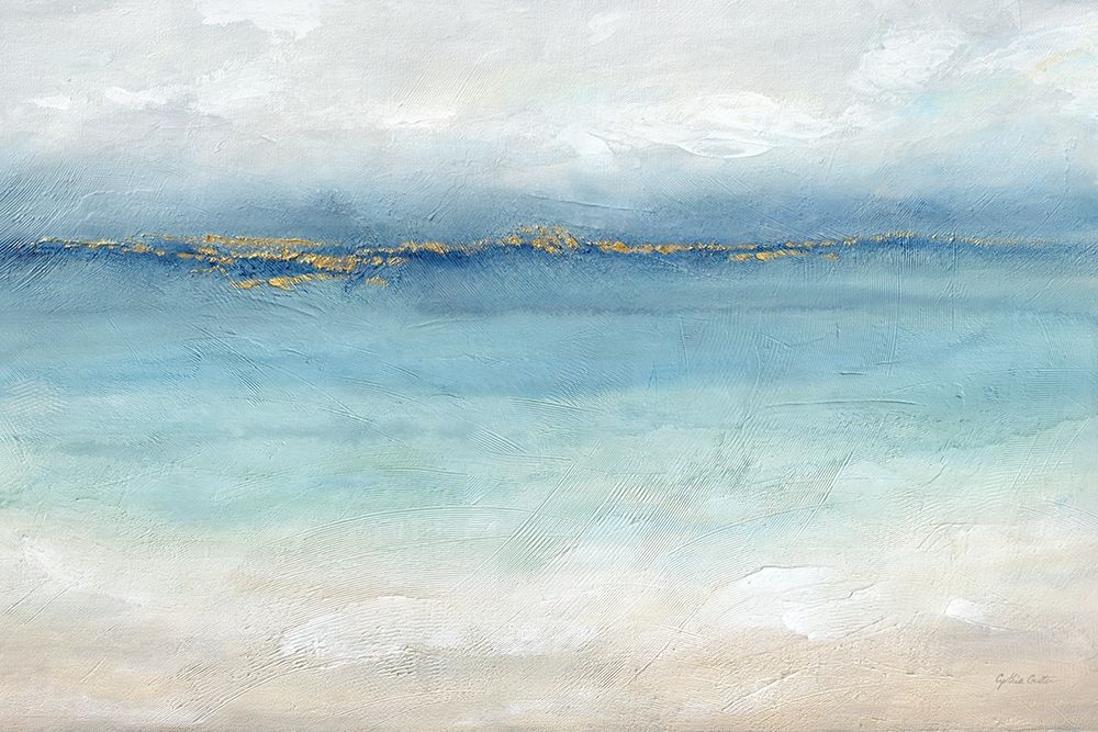 Serene Sea Landscape art print by Cynthia Coulter for $57.95 CAD