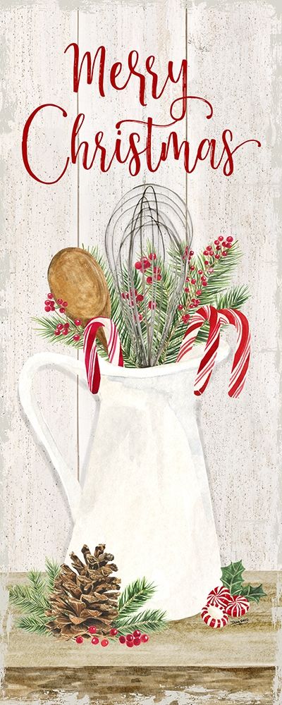 Christmas Kitchen panel II-Merry Christmas art print by Tara Reed for $57.95 CAD