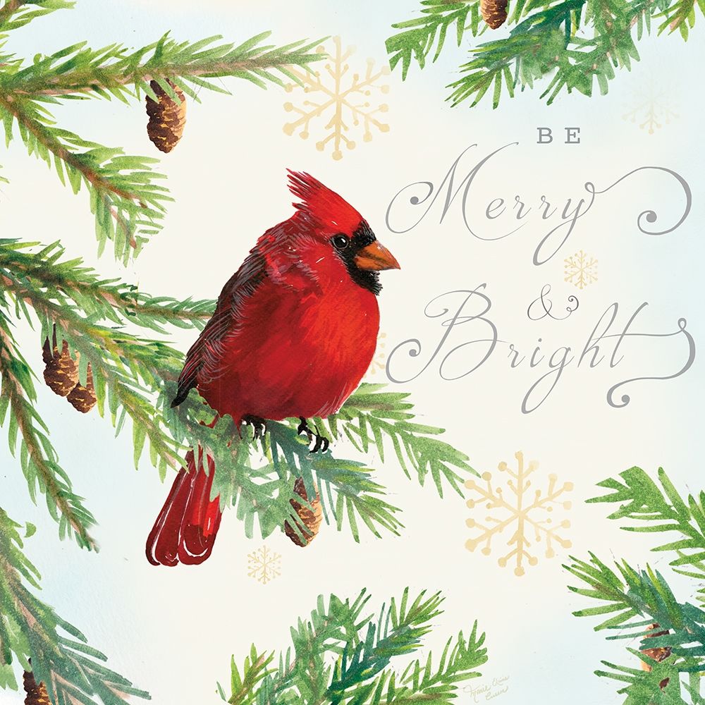 Christmas Blessings I art print by Marie-Elaine Cusson for $57.95 CAD
