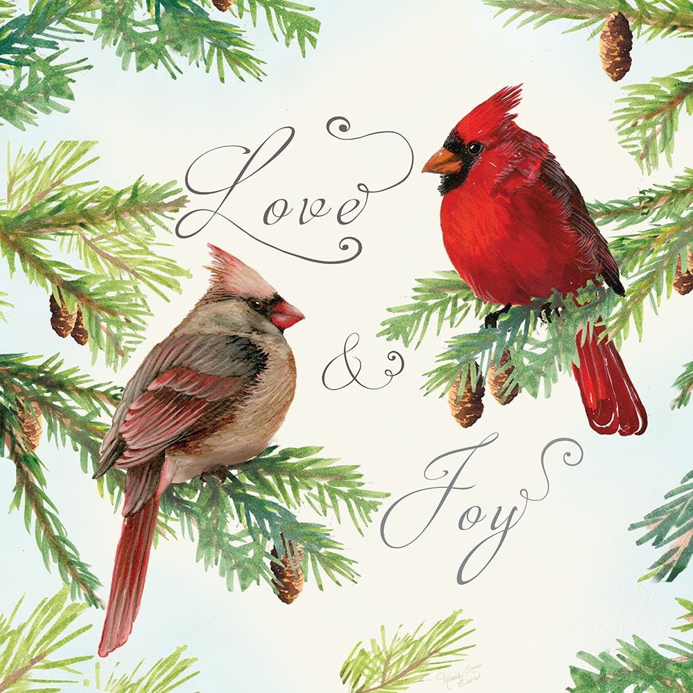 Christmas Blessings III art print by Marie-Elaine Cusson for $57.95 CAD
