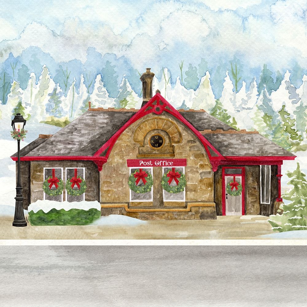 Christmas Village III art print by Tara Reed for $57.95 CAD