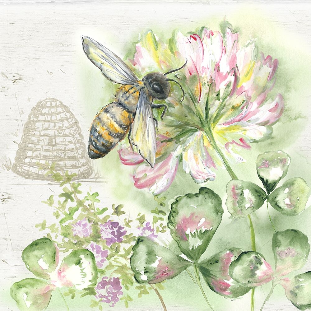 Honey Bee II art print by Tre Sorelle Studios for $57.95 CAD