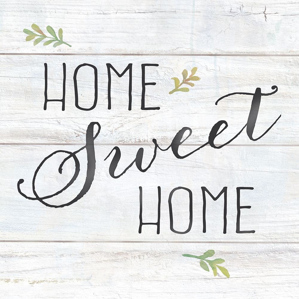 Farmhouse Sign I-Home Sweet Home art print by Cynthia Coulter for $57.95 CAD