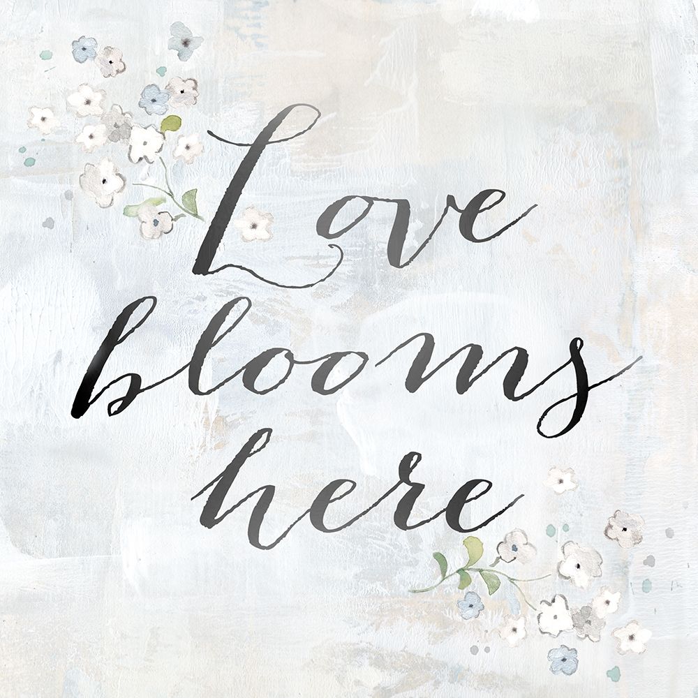 Love Blooms Here art print by Cynthia Coulter for $57.95 CAD