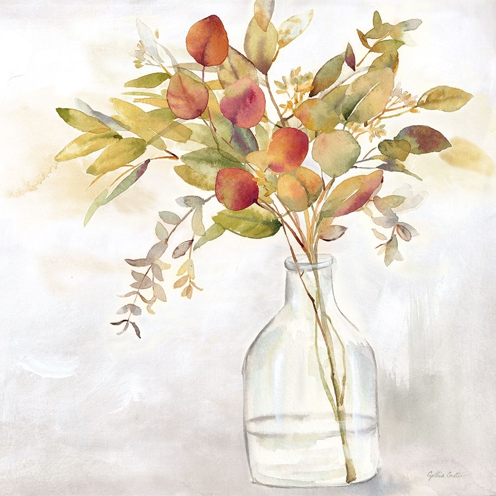 Eucalyptus Vase spice I art print by Cynthia Coulter for $57.95 CAD