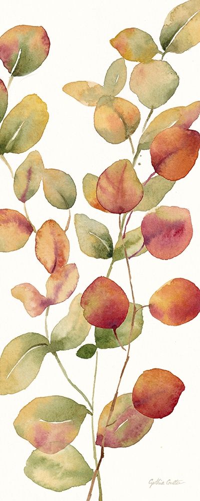 Fall Botanical Panel I art print by Cynthia Coulter for $57.95 CAD