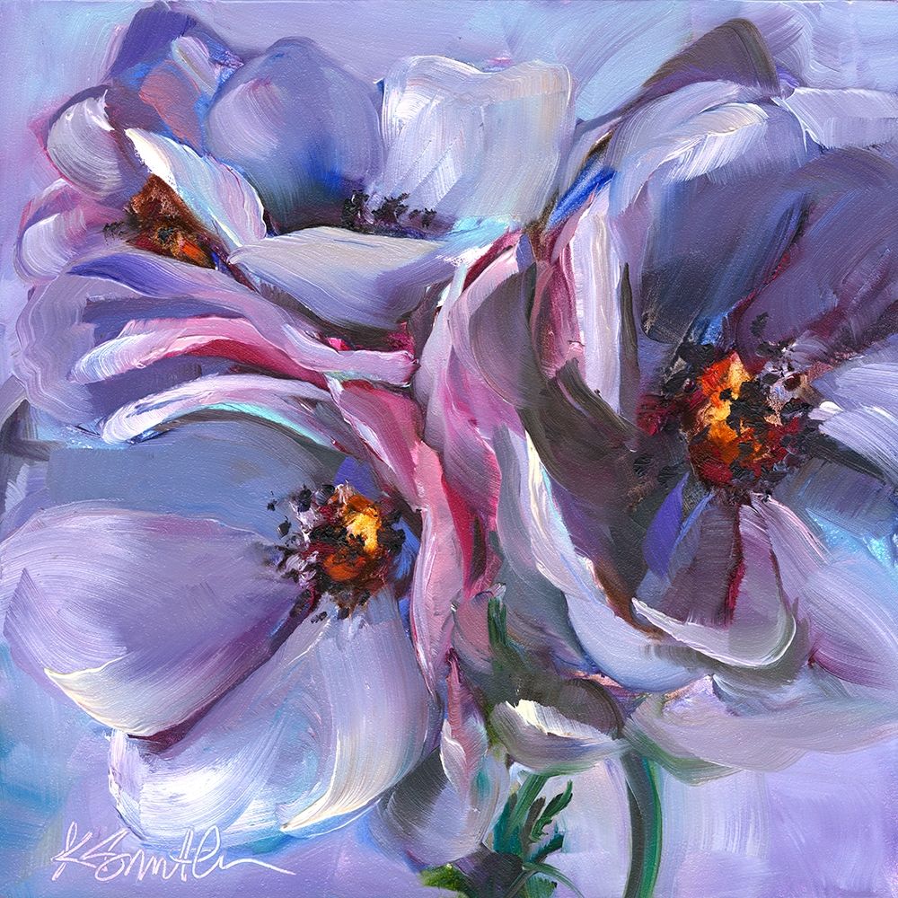 Lavender Flowers art print by Kim Smith for $57.95 CAD