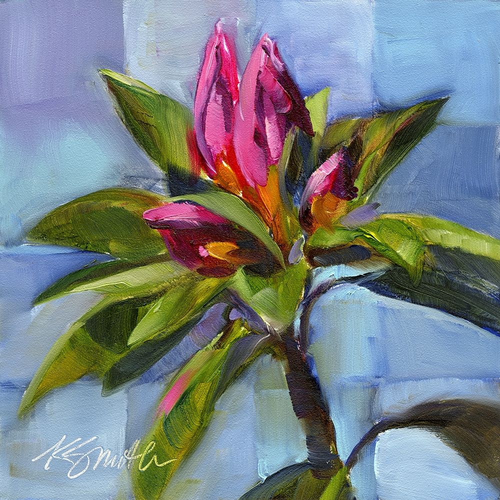Tropical Floral Watercolor art print by Kim Smith for $57.95 CAD