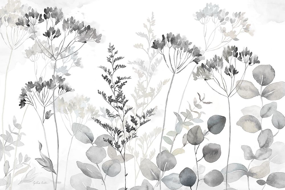 Botanical Landscape neutral art print by Cynthia Coulter for $57.95 CAD