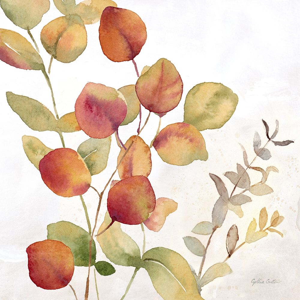 Eucalyptus Leaves spice II art print by Cynthia Coulter for $57.95 CAD