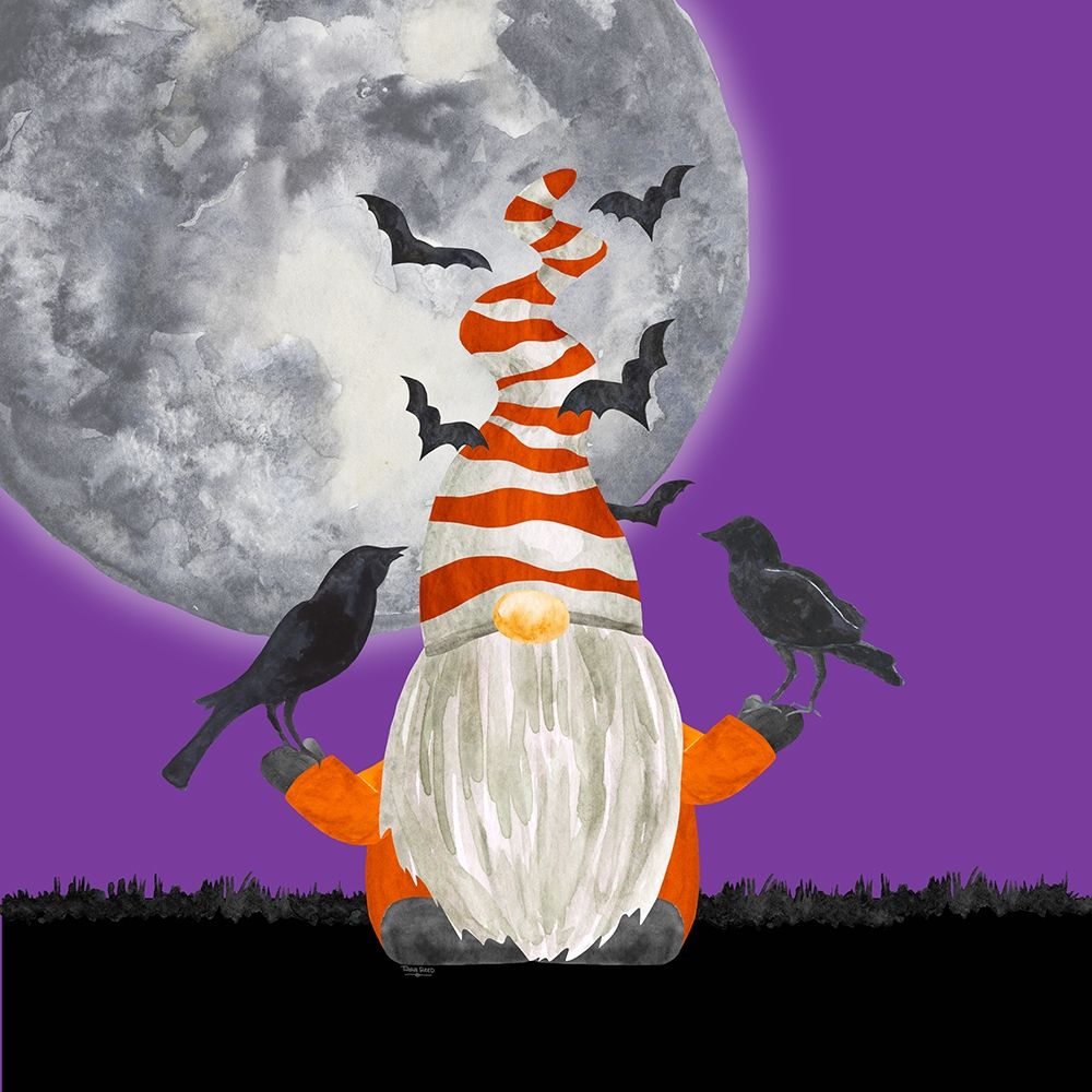 Gnomes of Halloween II-Bats art print by Tara Reed for $57.95 CAD