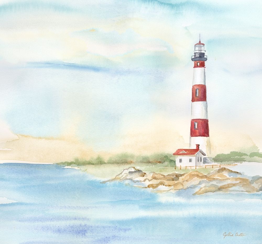 East Coast Lighthouse III art print by Cynthia Coulter for $57.95 CAD