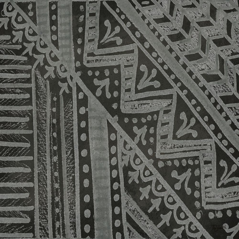 Boho Tribal Cloth III black art print by Tre Sorelle Studios for $57.95 CAD