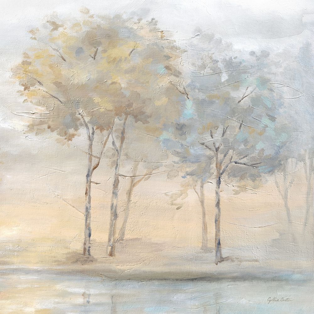 Serene Scene Trees II art print by Cynthia Coulter for $57.95 CAD