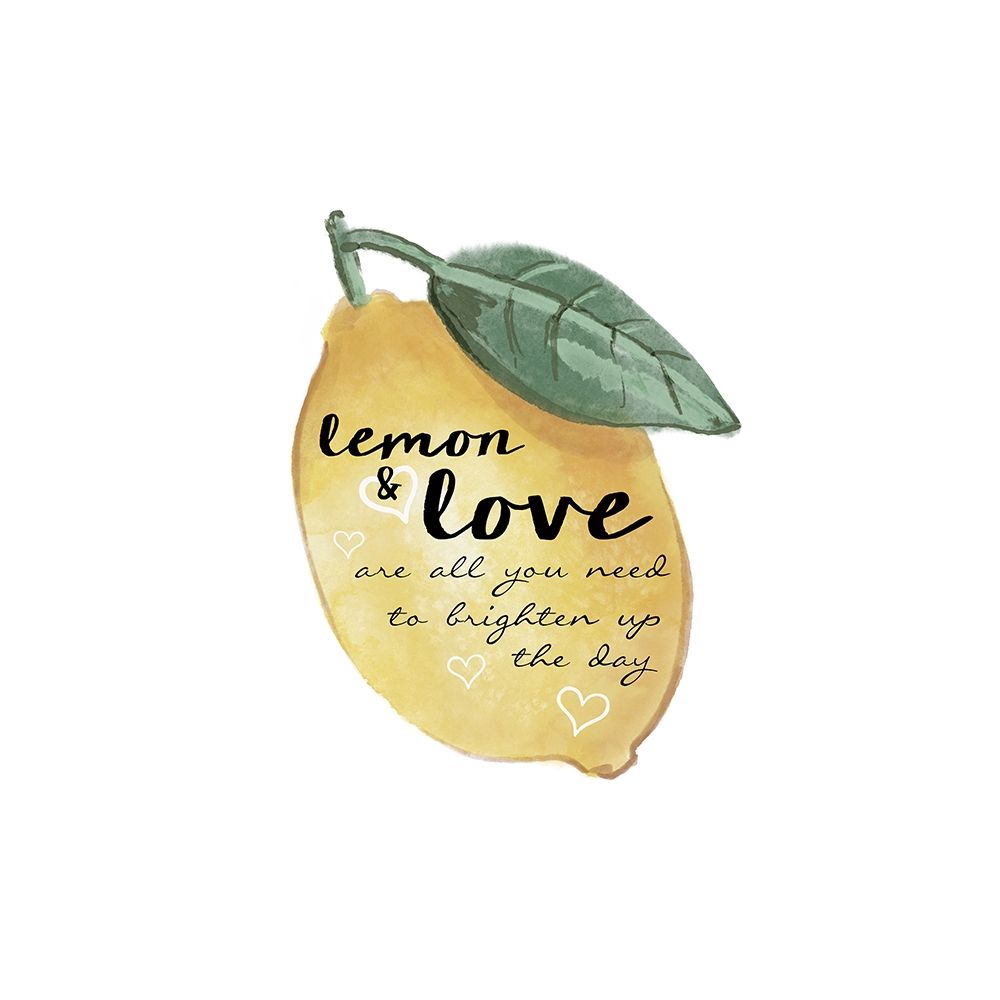 Citrus Limon sentiment II art print by Bannarot for $57.95 CAD
