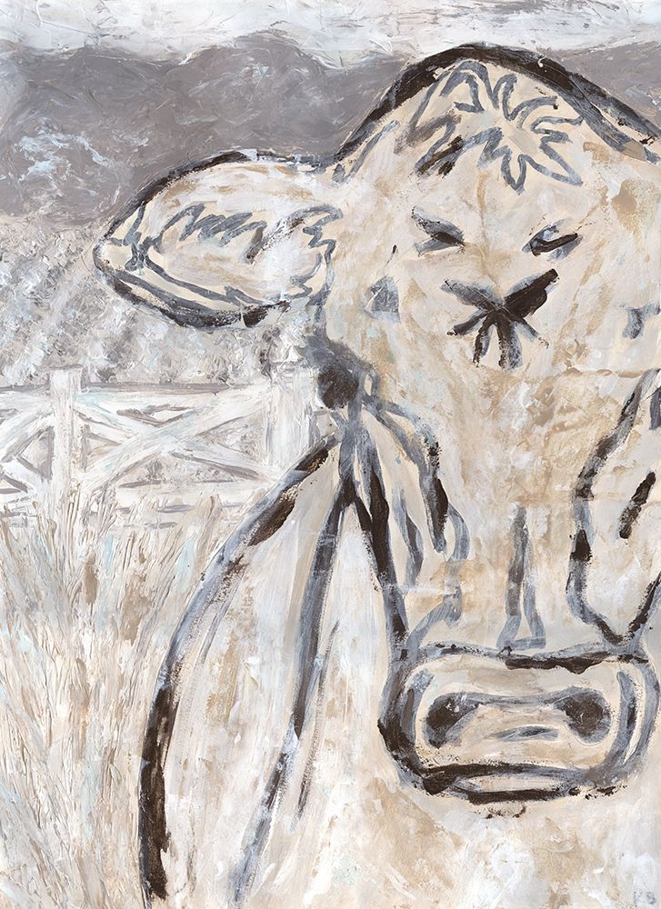 Farm Sketch Cow art print by Kathleen Bryan for $57.95 CAD