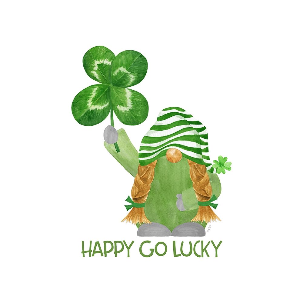 Luck of the Gnomes II-Happy go Lucky art print by Tara Reed for $57.95 CAD