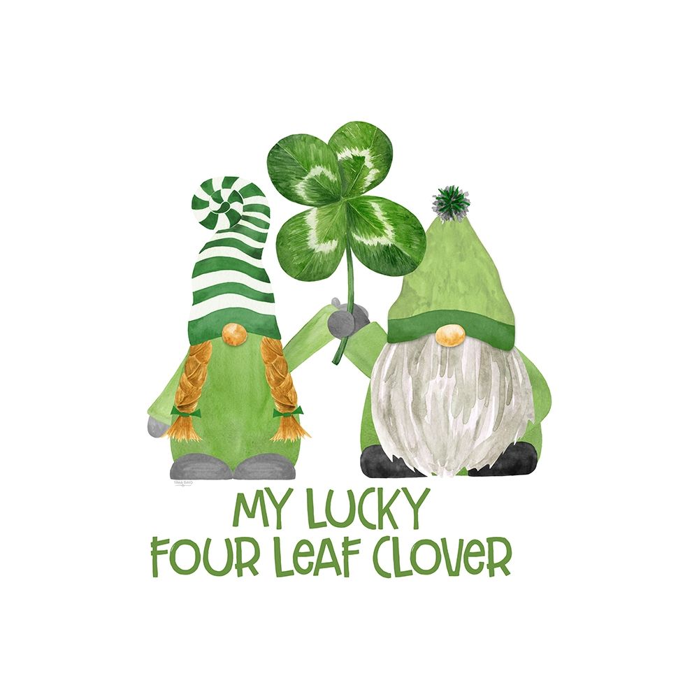 Luck of the Gnomes III-Four Leaf Clover art print by Tara Reed for $57.95 CAD