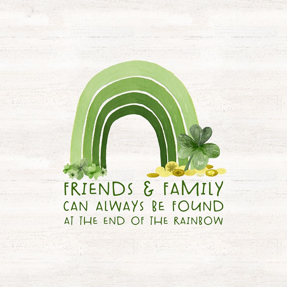 Shamrock Rainbows I-Friends and Family art print by Tara Reed for $57.95 CAD