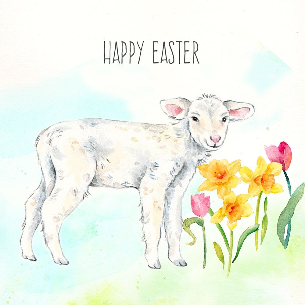 Hello Easter  IV-Happy Easter art print by Cynthia Coulter for $57.95 CAD