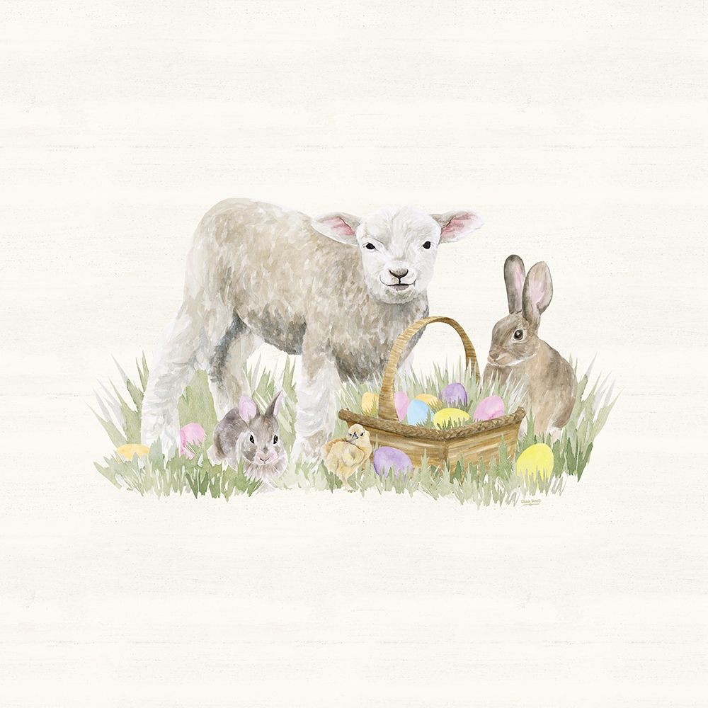 Farmhouse  Easter II art print by Tara Reed for $57.95 CAD