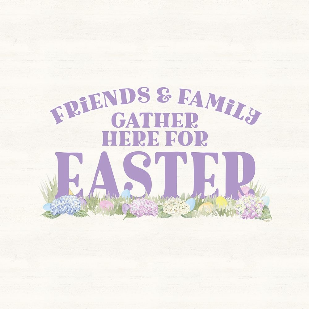 Farmhouse  Easter Sentiment III-Gather art print by Tara Reed for $57.95 CAD