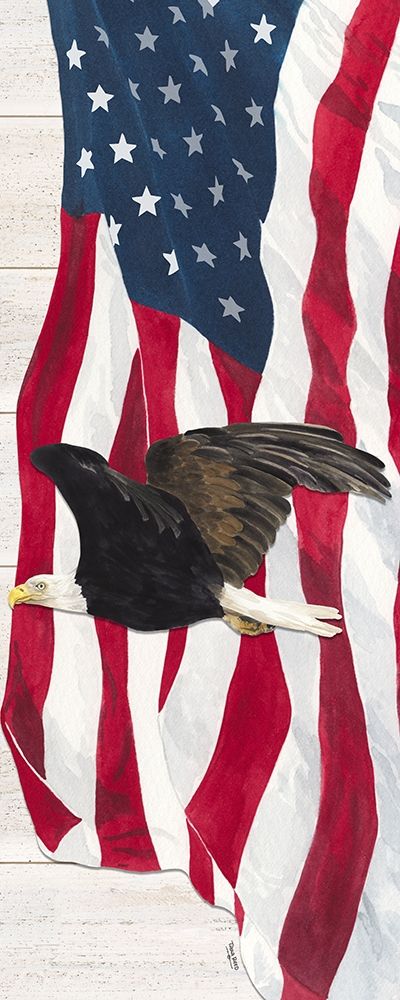 Let  Freedom Soar vertical I art print by Tara Reed for $57.95 CAD