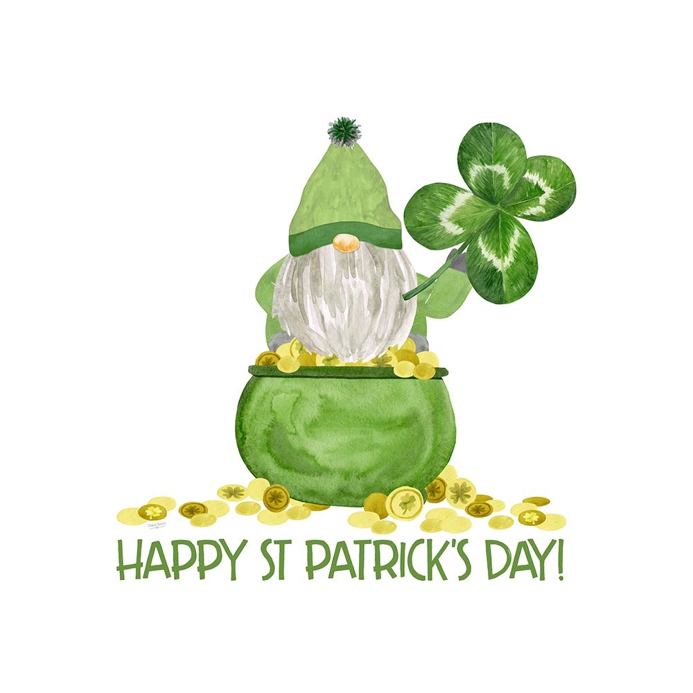 Luck  of the Gnomes VI-Happy St Patricks art print by Tara Reed for $57.95 CAD