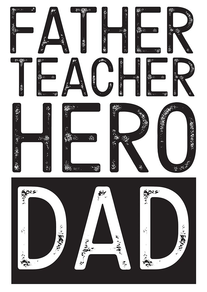 Fathers Day Sentiment portrait art print by Tara Reed for $57.95 CAD