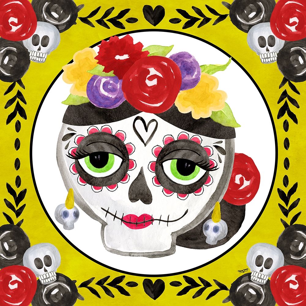 Day of the Dead II art print by Tara Reed for $57.95 CAD