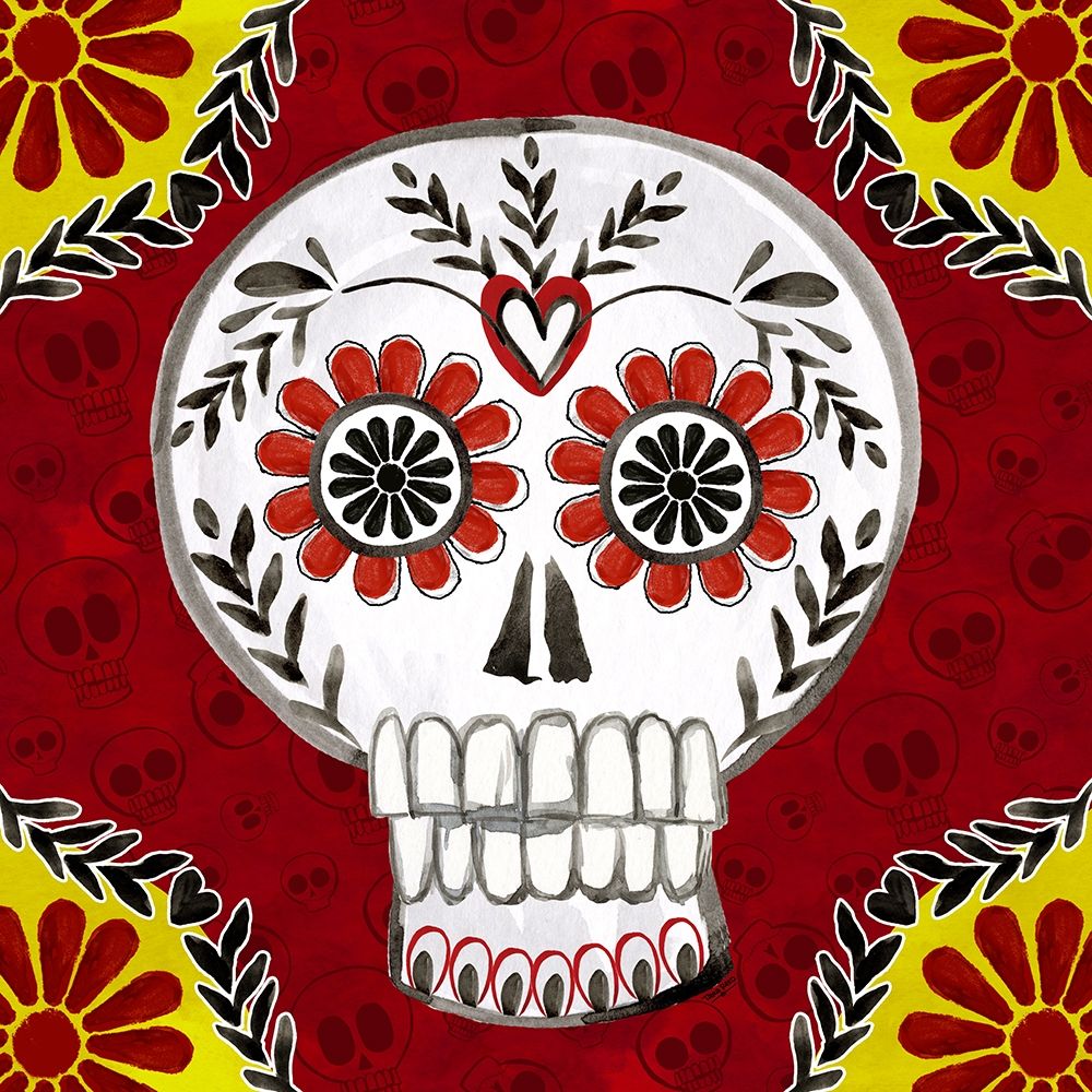 Day of the Dead IV art print by Tara Reed for $57.95 CAD