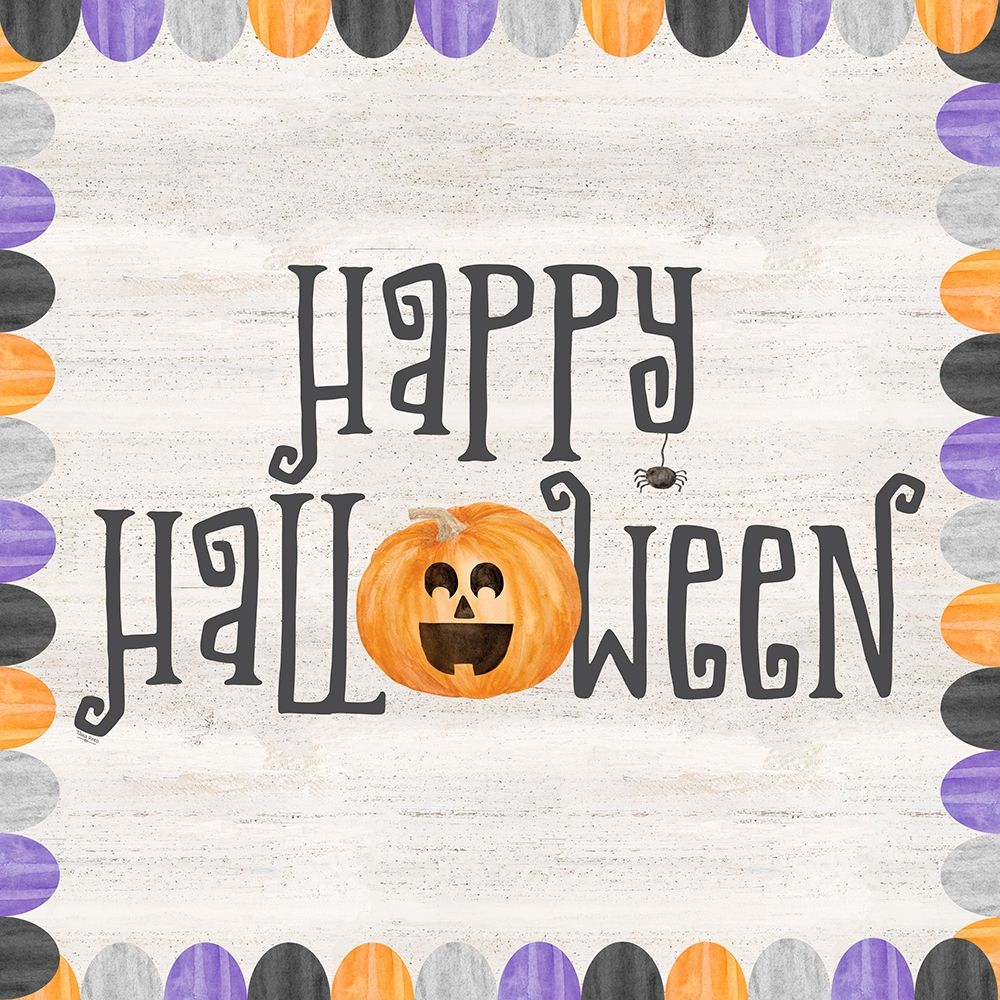 Sit a Spell Sentiment II-Happy Halloween art print by Tara Reed for $57.95 CAD