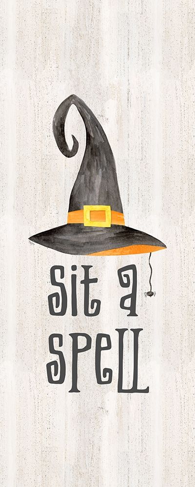 Sit a Spell Sentiment vertical II-Sit a Spell art print by Tara Reed for $57.95 CAD
