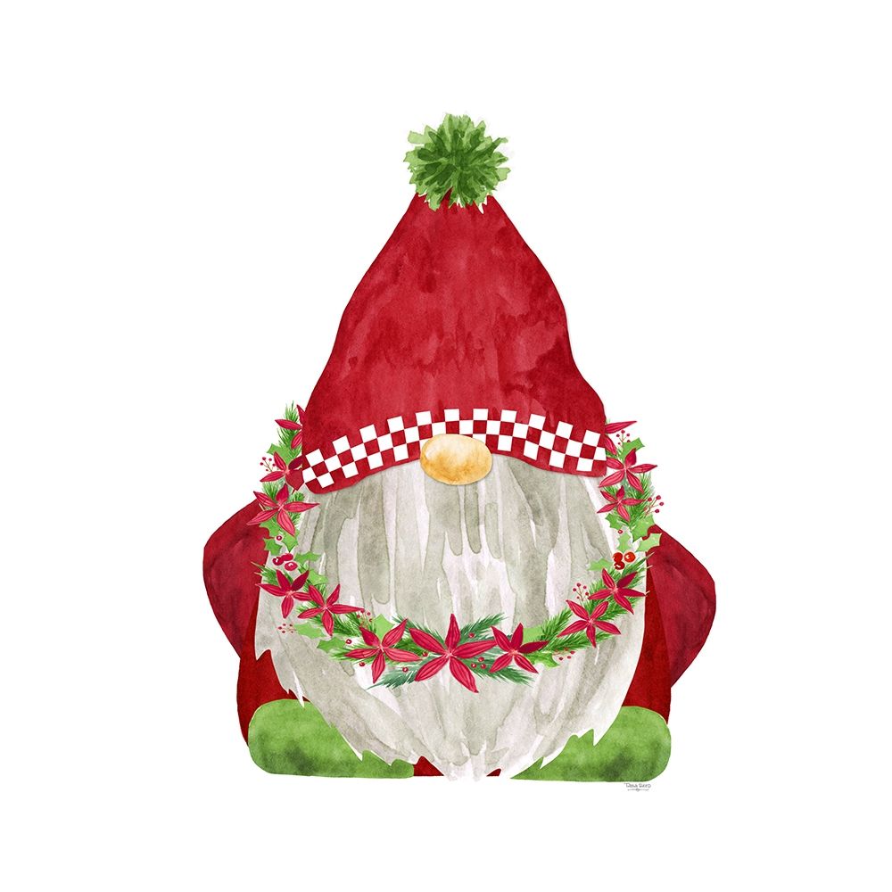 Gnome for Christmas icon II art print by Tara Reed for $57.95 CAD